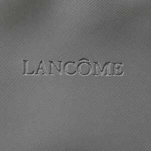 Lancôme Makeup Bag Black Cosmetic Pouch Travel Zip Minimalist Unisex On-the-Go